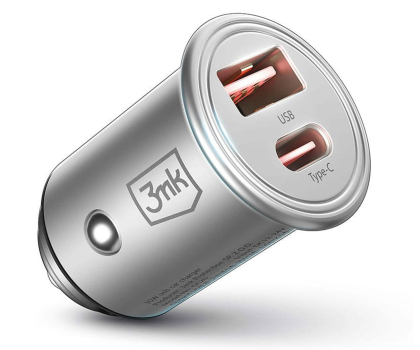 Ładowarka i akumulator 3MK 45W 1xUSB-C+USB-A 3M005362